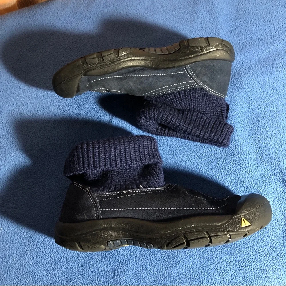 Keen Slip on Eva Knit Cuff Midsole Boots